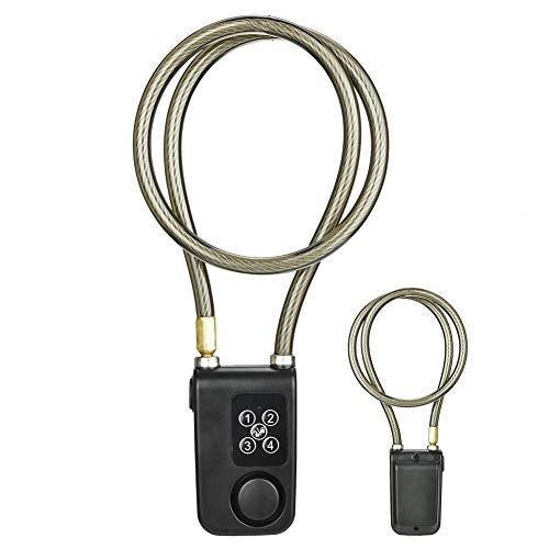 Bike Lock : Jingyig Steel Cable Chain Lock, Electric Chain Lock, Code Lock Indoor Outdoor for Motorcycle Bicycle