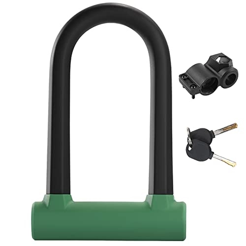Bike Lock : JustSports Bike Locks Bicycle Chain Bicycle U-shaped Lock Weatherproof Cycling Lock Heavy Duty Bike Locks Double Open Unlock More Anti-theft