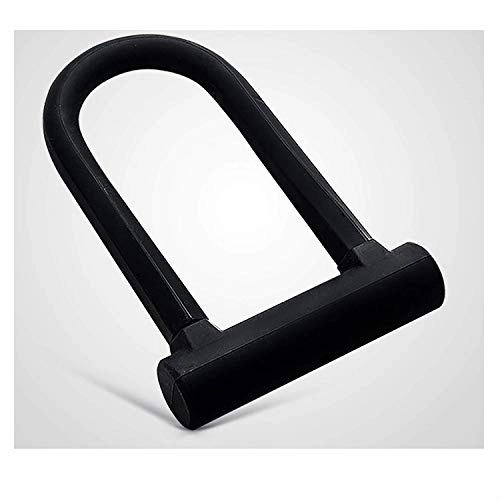 Bike Lock : KAIGE Bicycle U Lock Steel Safety Anti-theft For M-TB Road Bike Cable U-Lock Set Security Cycling Locks Product Information 09.19C (Color : U Lock Black) WKY (Color : Cable Lock)