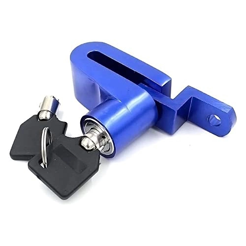 Bike Lock : KEDUODUO Bicycle Lock, Mountain Bike, Motorcycle Lock, Electric Vehicle Disc Brake Lock, Anti-Pry, Generally Should Not Rust, Blue