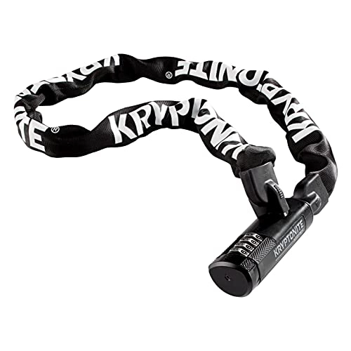 Bike Lock : Kryptonite 003281 Keeper 790 Combination Integrated Chain (7Mm X 90Cm) Locks, 90 cm