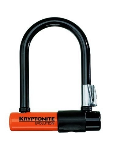 Bike Lock : Kryptonite Evolution Mini Lock with Bracket