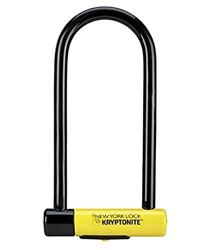 Bike Lock : Kryptonite GK002161 New York LS Lock, Yellow, Long Shackle