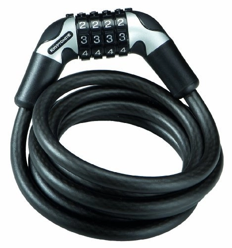 Bike Lock : Kryptonite Kryptoflex 1018 Combo Cable Bicycle Lock (180 cm x 10 mm)