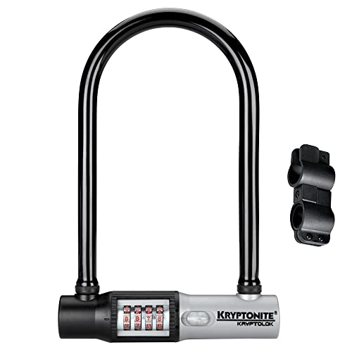 Bike Lock : Kryptonite Kryptolok Combo STD U-lock - Black