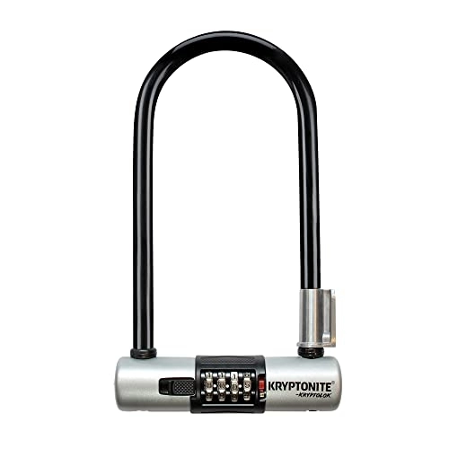 Bike Lock : Kryptonite Kryptolok Combo U-lock 102 x 203 mm