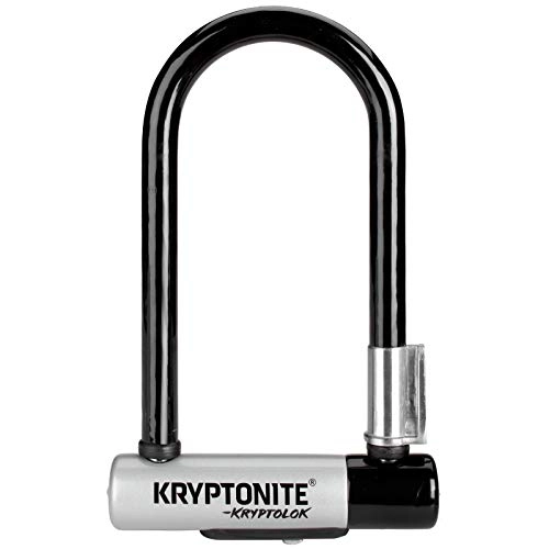 Bike Lock : Kryptonite Kryptolok Mini 7 Bike U Lock with FlexFrame Bracket