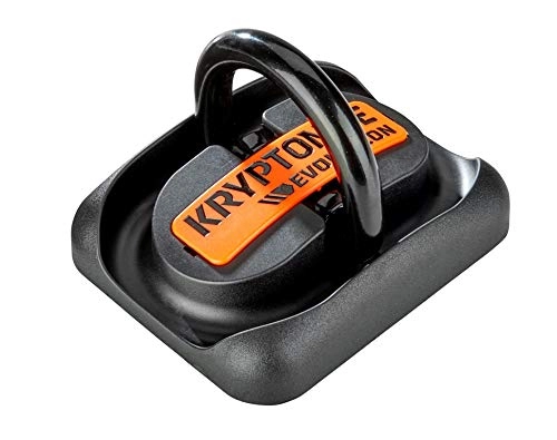 Bike Lock : Kryptonite Unisex's Evolution Anchor Bicycle Lock, Black, One size