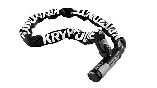 Bike Lock : Kryptonite Unisex_Adult KryptoLok 912 Combo I.C. (120cm) Bicycle lock, Black, 120 cm