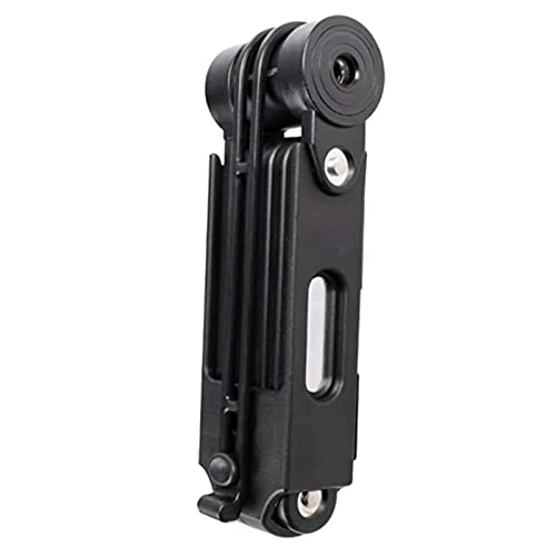 Bike Lock : Lanse Heavy-Duty Industrial Bike Lock Cutter-Proof 6-Section Folding Key / Combination Lock High Hardness Cycling Accessories