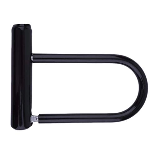 Bike Lock : LittleBeauty High Security Strong Steel Tire Lock Anti-theft U Lock Strong Wear-resistant Safety Accessories + Mounting Bracket Key