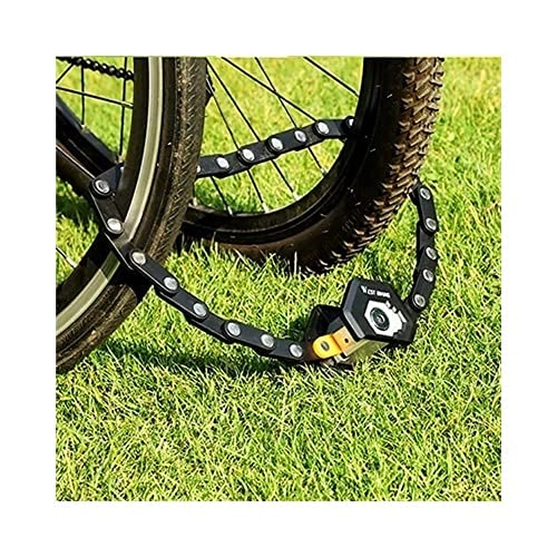 Bike Lock : LIXSLT Heavy-Duty Industrial Bike Lock Anti Theft Folding High Security Bicycle Lock for Outdoor