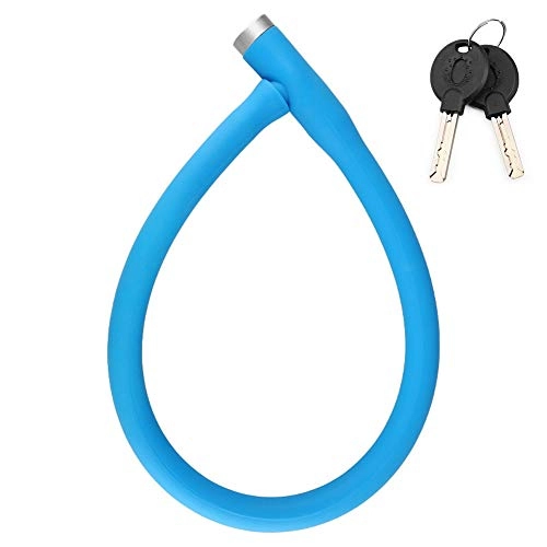 Bike Lock : long bike lock bike lock bike helmet lock bicycle lock cable helmets locks for bike combination bike locks combination bike lock blue, freesize