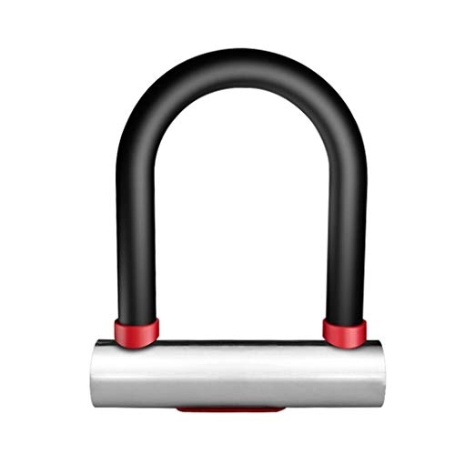 Bike Lock : LQW HOME Bicycle U-Lock Bicycle Lock U-shaped Anti-theft Lock Motorcycle Lock Battery Car Lock Lock