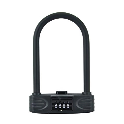 Bike Lock : LQW HOME Bicycle U-Lock Bike Lock with 4 Keys Security Anti-theft Bicycle Lock Magnesium Alloy Strong Padlock For Bicycle Motorcycle Cycle U Lock Lock