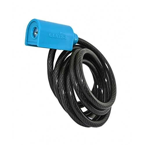 Bike Lock : LUMA Enduro 7318 Lock Cable, Unisex Adult, Unisex adult, Enduro 7318, blue