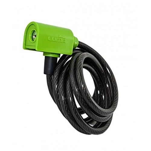 Bike Lock : LUMA Enduro 7318 Lock Cable, Unisex Adult, Unisex adult, Enduro 7318, green