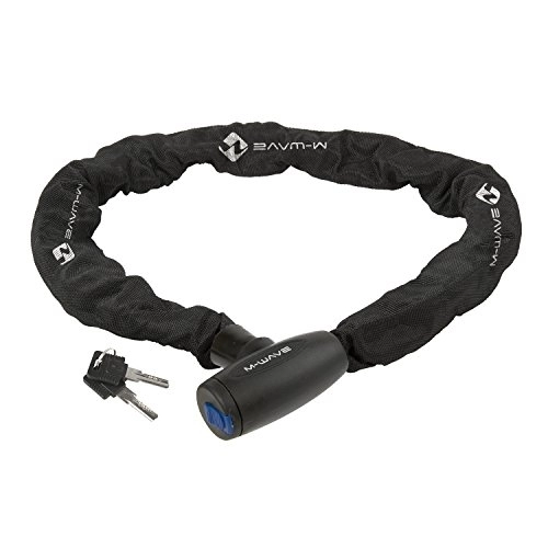 Bike Lock : M-Wave Unisex Adult C 10.11 Chain Lock - black,