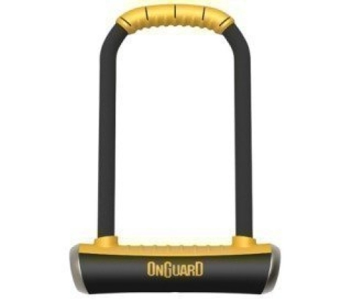 Bike Lock : Magnum Onguard Brute LS Bicycle Anti Theft Bike High Security U-Lock LK8000 Bike part