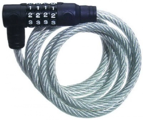 Bike Lock : Master Lock 8114D 6-Ft. Bike Cable With Combination Barrel Lock - Quantity 4
