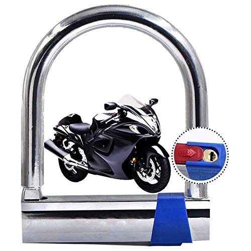 Bike Lock : Mdzz Mountain Bike Lock Bicycle Lock Arc Lock U-Lock Anti-Theft Lock Includes 3 Keys Multi-Function Lock