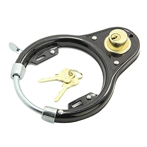 Bike Lock : MXBC Bicycle U Shape Bike Cycle Wheel Scooter Motorbike Lock with 2 Keys Bicycle Accessories Replacement Parts Bike Chain Lock
