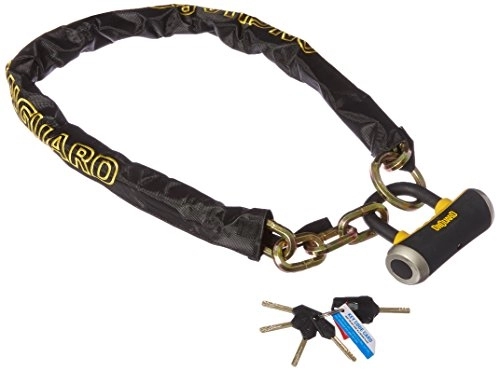 Bike Lock : On-Guard Mastiff Lock Chain Cynch Loop - Black, 8019LP, 130 x 10 cm