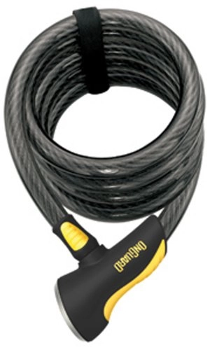Bike Lock : On-Guard ONGUARD 8028 Doberman 12mm x 6' Coiled Cable