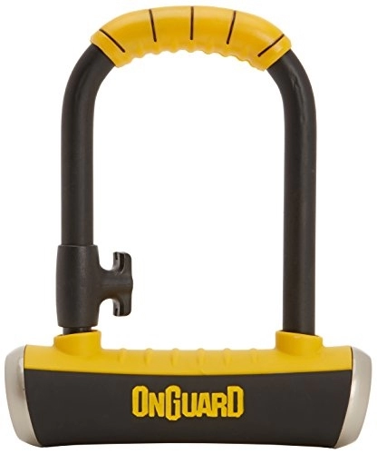 Bike Lock : On-Guard Pitbull Mini Lock Shackle - Black, 90 x 140 x 14 mm