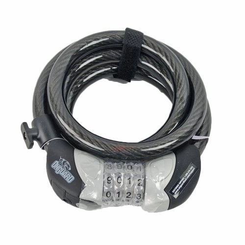 Bike Lock : ONGUARD 15mm Coil Cable Combination Lock