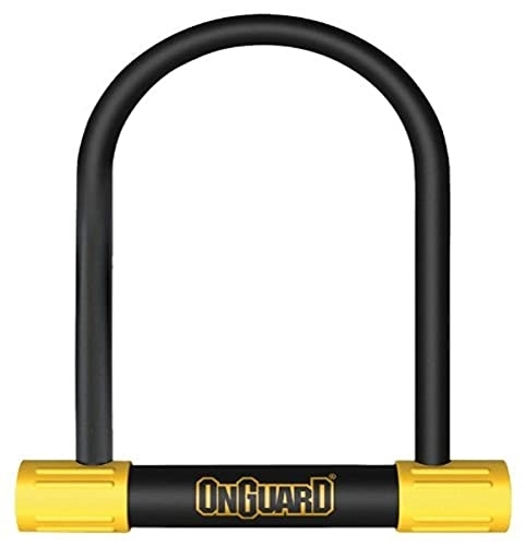 Bike Lock : ONGUARD Bulldog ATB U-Lock (Black, 5.00 x 9.06-Inch)