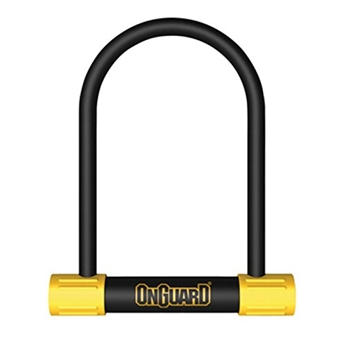 Bike Lock : ONGUARD Bulldog STD 8010 Bike U Lock Silver Sold Secure