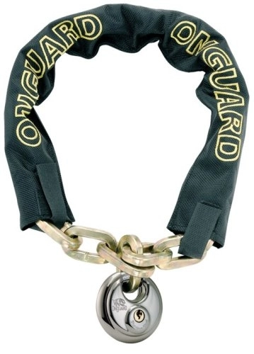 Bike Lock : Onguard Mastiff Chain 80 cm X 8 mm & Pad Lock