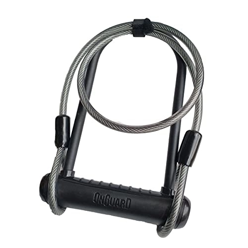 Bike Lock : OnGuard Neon U-Lock / Cable Black