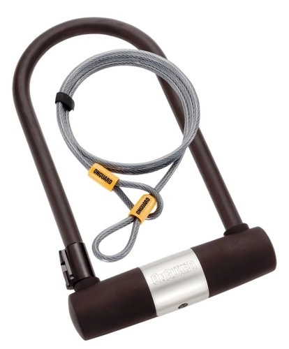 Bike Lock : Onguard Pitbull Shackle Lock 115mm x 230mm Including Cable