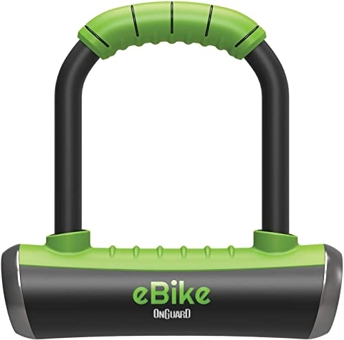 Bike Lock : ONGUARD Pitbull U-Lock, Black, 1 Size