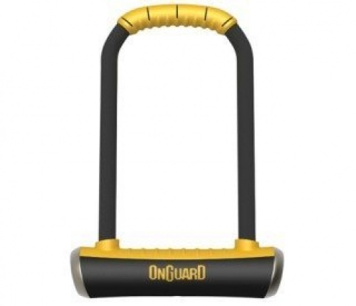 Bike Lock : OnGuard Shackle Gold Standard Sold Secure Rated Bike Lock -2013 (Pitbull (14mm thick UltraSteel), 115 x 230mm)