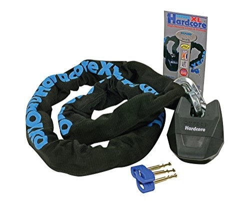 Bike Lock : Oxford products OF14 Hardcore XL Chain and Padlock, Multicolor