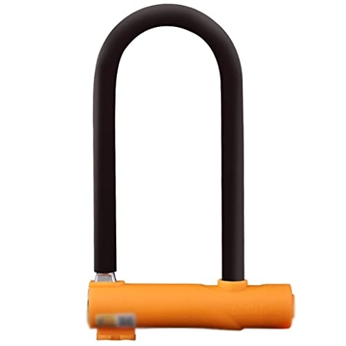 Bike Lock : Padlock with key Bike Lock, U-lock, Keys Or Combination, Ideal For Bicycles, Electric Bikes, Scooters, And Outdoor Equipment Bicycle U-lock