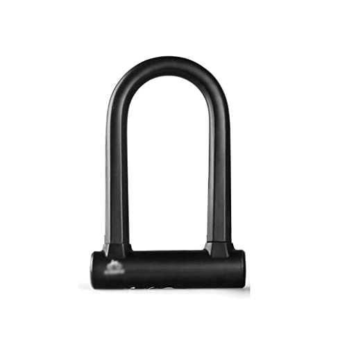 Bike Lock : Padlock with key U-shaped Cable Lock Bicycle Electric Car Lock Cycling Equipment Portable Car Lock Accessories U-shaped Lock And Cable Bicycle U-lock