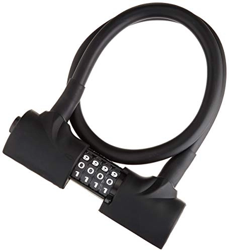 Bike Lock : Prophete Unisex - Adult Memory Lock, Dimensions: 800 mm, Diameter 15 mm, Black, One Size