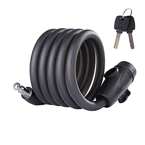 Bike Lock : PSSYXT Bicycle Lock Cycling Bike Lock Safety Convenient 1.8m Anti-Theft Wear-Resistant Antiaging Key Password Type Cycling Lock, China