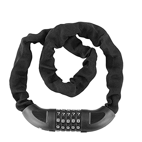 Bike Lock : PURRL Bike Chain Lock, Security Anti-Theft Bike Lock Chain Combination Bicycle Chain Lock Bike Locks For Bike, Motorcycle, Bicycle, Door, Gate, Fence, Grill (Color : A) little surprise