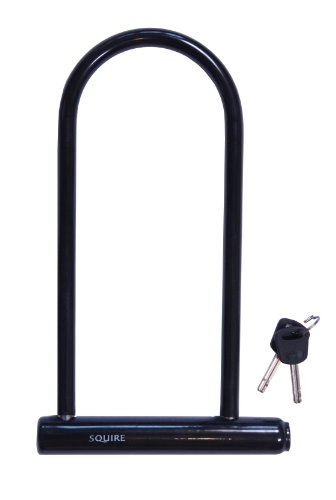 Bike Lock : Raleigh Squire Alpha Shackle Lock - Black, 23 cm