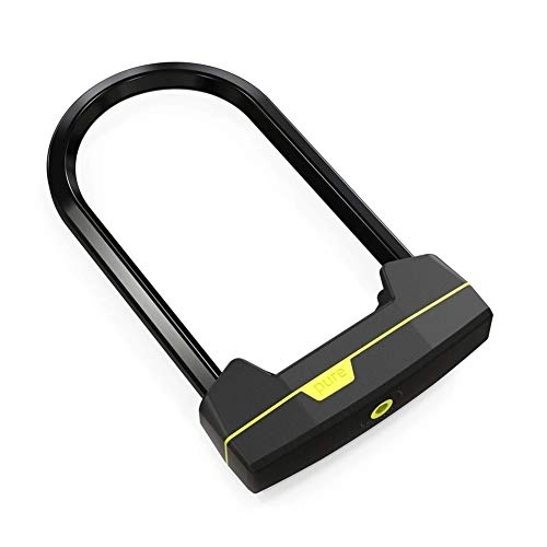 Bike Lock : Seatylock Mason Bike U Lock - Patented Heavy Duty Anti Theft Diamond Secure ULock - Ultra Security Bicycle Safety Tool with Keys for City Electric or Mountain Bikes and Scooters (8.7 Inch, Pure)