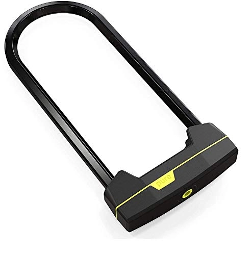 Bike Lock : SeatyLock Pure Bike U Lock - Patented Heavy Duty Anti Theft Ultra Security Bicycle Lock - Super Wide Safety Master Tool ULock with Keys for Electric Bikes Scooters and Motorcycles (11.8 Inch, Pure)