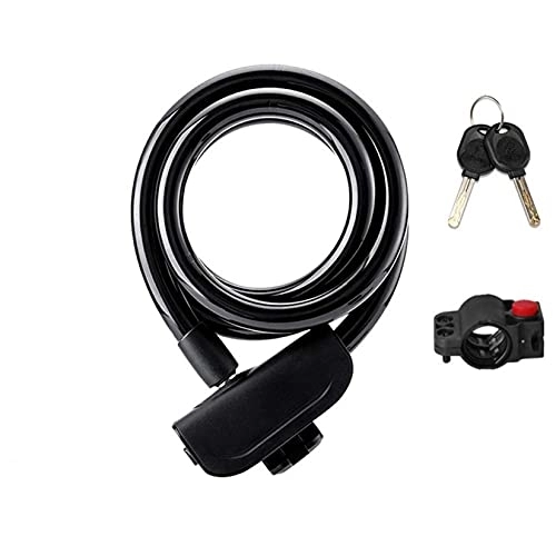 Bike Lock : SHJMANPA Bike Lock Bike Accessories High Security Level Heavy Duty Cycle Cable Locks Cable Lock for Bicycle, Mountain Bike, Scooter
