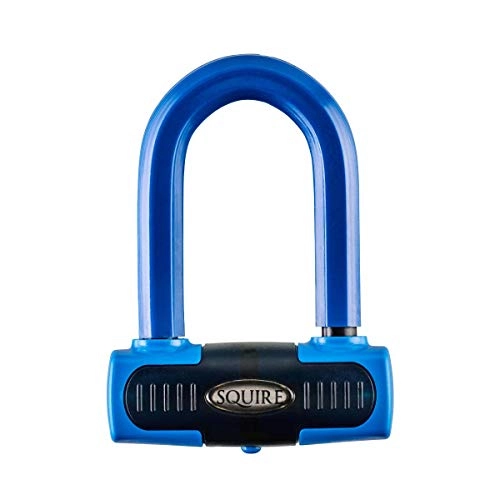 Bike Lock : Squire Eiger Compact. Sold Secure D Lock. Hardened Alloy Steel Shackle, Octagonal Sleeve, Armoured Steel Lock Body with Disc Tumbler Locking Mechanism. Carrying Bracket Included.