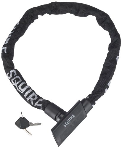 Bike Lock : Squire Mako CN 6 / 900 Cycling Chain Lock, Black, 0.8x 90 cm