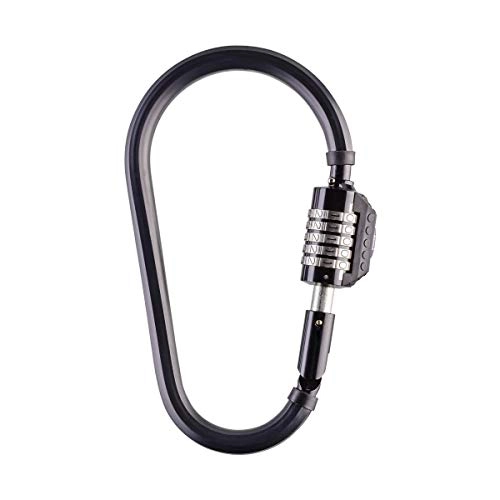Bike Lock : Squire Snaplok. High Security Recodeable Combination Bicycle Lock. Patented Design, Boron Steel Body & 5 Wheels for up to 100, 000 Possible Combinations (Vertical Shackle Clearance, 210)